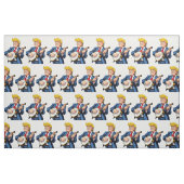 ドナルドト遊ランプ ファブリック (ファットクウォーター)