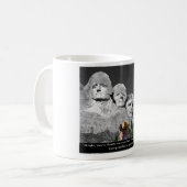 "ドナルド大統領のな質" コーヒーマグカップ (正面左)