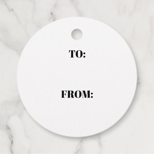 ドナルド怒トランプのクリスマス フェイバータグ (裏面)