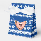 ドナルド怒トランプのクリスマス フェイバーボックス (正面サイド)