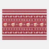 ドナルド怒トランプのクリスマス ラッピングペーパーシート (正面3)