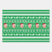 ドナルド怒トランプのクリスマス ラッピングペーパーシート (正面2)