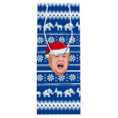 ドナルド怒トランプのクリスマス ワインギフトバッグ (裏面)