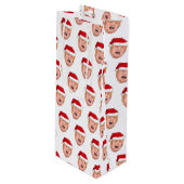 ドナルド怒トランプのクリスマス ワインギフトバッグ (正面アングル)