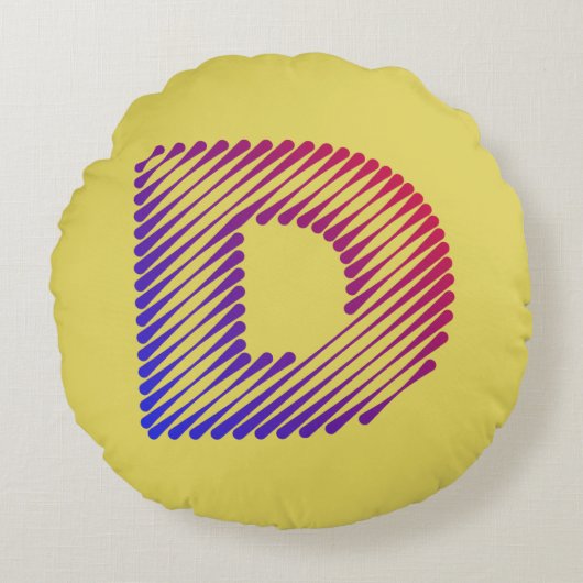 ドナルド用D ラウンドクッション (正面)