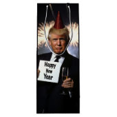 ドナルド祝ン・トランプスタイル ワインギフトバッグ (裏面)