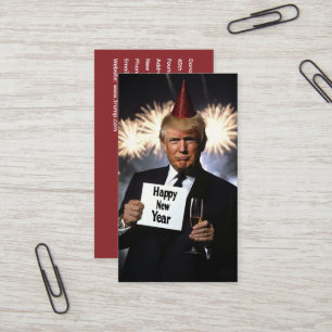 ドナルド祝ン・トランプスタイル 名刺