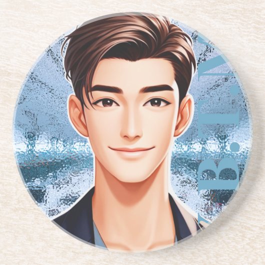 ドナルド・アニメキャラクター・デザイン コースター (正面)