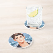 ドナルド・アニメキャラクター・デザイン コースター (側面)