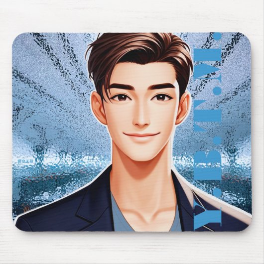 ドナルド。アニメーションキャラクターデザイン マウスパッド (正面)