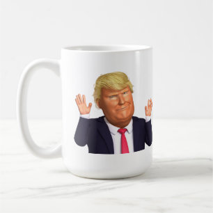 ドナルド・ジョン・トランプ写真マグ コーヒーマグカップ