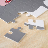 ドナルド・トランプおもしろいで皮肉で悲しい反大統領 ジグソーパズル (側面)