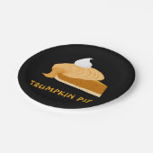ドナルド・トランプおもしろいなTrumpkinパイ ペーパープレート (アングル)