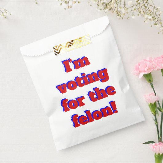 ドナルド・トランプおもしろいの投票 フェイバーバッグ (封をした状態)