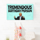 ドナルド・トランプおもしろいバースデーパーティーのバナー 横断幕 (インサイチュ)