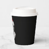 ドナルド・トランプおもしろい・クリスマスサンタハットギフト 紙コップ (左)