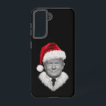ドナルド・トランプおもしろい・クリスマスサンタハットギフト SAMSUNG GALAXY S21ケース<br><div class="desc">ドナルド・トランプおもしろい・クリスマスサンタハットギフト</div>