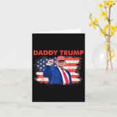 ドナルド・トランプお父さん 5 カード (黄色い花)