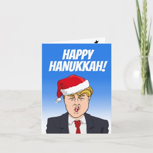 ドナルド・トランプからハヌカのご挨拶 カード (正面)