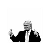ドナルド・トランプがゴム印を押す ラバースタンプ (インプリント)