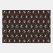 ドナルド・トランプが再びクリスマスを素晴らし作る ラッピングペーパーシート (正面)