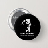 ドナルド・トランプが勝利 – 最終的にラから非負荷 缶バッジ (正面&裏面)