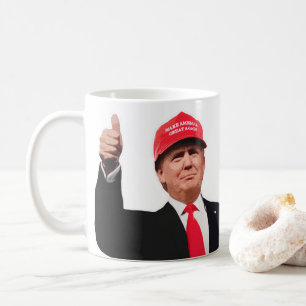 ドナルド·トランプが大統領になった時、私はそれが大好きです コーヒーマグカップ