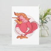 ドナルド・トランプが感謝祭でピンクの七面鳥を笑顔で許す 招待状 (スタンド正面)