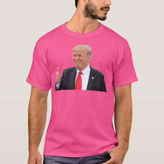 ドナルド・トランプが成功する Tシャツ (正面)