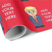 ドナルド·トランプが独り善がり ラッピングペーパー (ロールコーナー)