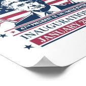 ドナルド・トランプが第47代大統領を獲得 – 2024 Potus Inau ポスター (角)