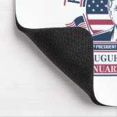 ドナルド・トランプが第47代大統領を獲得 – 2024 Potus Inau マウスパッド (コーナー)