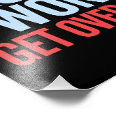 ドナルド・トランプが2024年に乗り越えるトランプ・ウォン フォトプリント            (角)