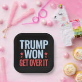 ドナルド・トランプが2024年に乗り越えるトランプ・ウォン ペーパープレート (パーティー)