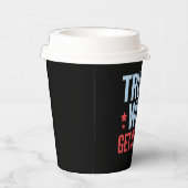 ドナルド・トランプが2024年に乗り越えるトランプ・ウォン 紙コップ (右)