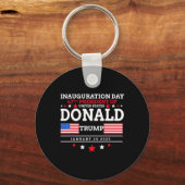 ドナルド・トランプが2024年に選挙就任式の男性を獲得 キーホルダー (正面)