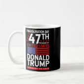 ドナルド・トランプが2024年に選挙就任式の男性を獲得 コーヒーマグカップ (左)