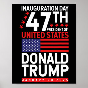 ドナルド・トランプが2024年に選挙就任式の男性を獲得 ポスター
