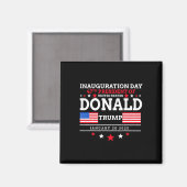 ドナルド・トランプが2024年に選挙就任式の男性を獲得 マグネット (正面/裏面)