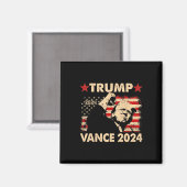 ドナルド・トランプが2024年に選挙就任式の男性を獲得 マグネット (正面/裏面)