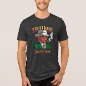 ドナルド・トランプが2024年就任式MAGAの選挙で勝利 トライブレンドＴシャツ (正面)