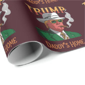 ドナルド・トランプが2024年就任式MAGAの選挙で勝利 ラッピングペーパー (ロールコーナー)