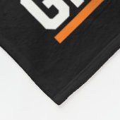 ドナルド・トランプごみオレンジ反射安全ベスト フリースブランケット (角)