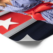 ドナルド・トランプとファーストレディ・メラニア ポスター (角)