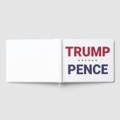 ドナルド・トランプとマイク・ペンス(2020年米国選挙) ゲストブック (全面)