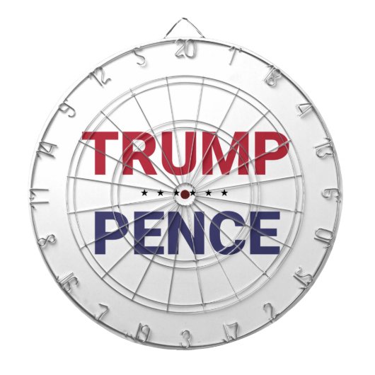 ドナルド・トランプとマイク・ペンス(2020年米国選挙) ダーツボード (正面)