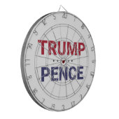 ドナルド・トランプとマイク・ペンス(2020年米国選挙) ダーツボード (正面左)