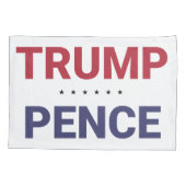 ドナルド・トランプとマイク・ペンス（2020年米国選挙） 枕カバー (裏面)