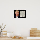 ドナルド・トランプと独立宣言 ポスター (キッチン)