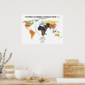 ドナルド・トランプによる世界 ポスター (キッチン)